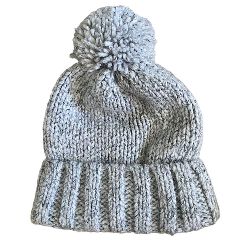 Gap ~ Wool/Alpaca Beanie with Pompom ~ One Size